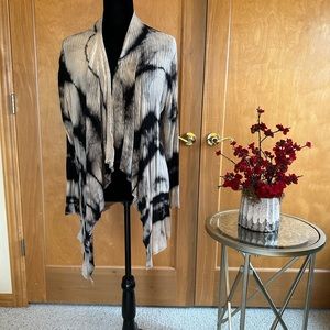 PPLA cardigan in M/L NWT no Pet, no smoking home. Pit to pit 22” Made in the USA